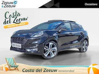Ford Puma 1.0 EcoBoost Hybrid ST-Line X First Edition | Winterpack | Driver Assistancepack | Matrix Ledkoplampen | |El. Achterklep | Panoramadak | Adaptive Cruisecontrol | Dodehoekdetectie | B&O Audio | Camera | Navigatie | Halfleer Bekleed |