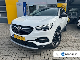 Opel Grandland X 1.2 130PK Turbo Ultimate AUTOMAAT | AGR-COMFORT STOELEN| VOORSTOEL VERWARMING/VENTILATIE| STUUR-, VOORRUIT- EN ACHTERBANK VERWARMING| NAVIGATIE| CAMERA| LEDER| LAGE KM-STAND 1E EIGENAAR|