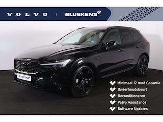 Volvo XC60 T8 Recharge AWD Ultra Black Edition - LONG RANGE - Luchtvering - Panorama/schuifdak - IntelliSafe Assist & Surround - 360º Camera - Adaptieve LED koplampen - Verwarmde voorstoelen, stuur & achterbank - Parkeersensoren voor & achter - Elektr. bedienb. voorstoelen met geheugen - Head up display - Draadloze tel. lader - Extra getint glas - Elektr. inklapbare trekhaak - 21' LMV