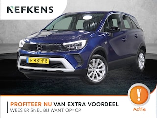 Opel Crossland 110PK Elegance | 1ste Eigenaar | AppleCarPlay/AndroidAuto | Camera | Stoel/Stuur/Voorruit Verwarmd | AGR Stoel | Climate Control | Cruise Control | Armsteun | Isofix | Privacy Glass |
