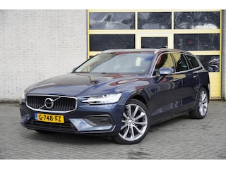Volvo V60 2.0 T4 191PK! Automaat Momentum Pro BJ2019 Lmv 19" | Led | Pdc | Navi | Achteruitrijcamera | Virtual cockpit | Climate control | Cruise control | Lederen bekleding | Verwarmde voorstoelen | Getint glas