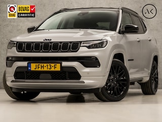 Jeep Compass 4xe 240 Plug-in Hybrid Electric S Sport 240Pk Automaat (VIRTUAL COCKPIT, APPLE CARPLAY, GROOT NAVI, CAMERA, LEDEREN SPORTSTOELEN, STUUR/STOELVERWARMING, ADAPTIVE CRUISE, GETINT GLAS, NIEUWSTAAT)