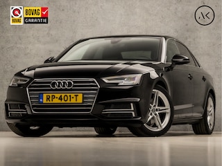 Audi A4 Limousine 1.4 TFSI S-Line Sport 150Pk Automaat (2X S-LINE, GROOT NAVI, BANG&OLUFSEN, CAMERA, LEDER, STOELVERWARMING, SPORTSTOELEN, FLIPPERS, DAB+, CRUISE, SPORTONDERSTEL, NIEUWE APK, NIEUWSTAAT)