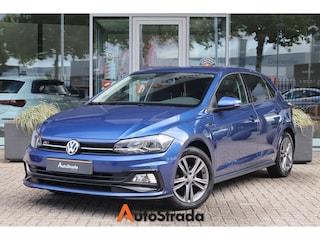 Volkswagen Polo 1.0 R-Line TSI 95pk | Climate | Adaptive | Carplay | DAB | Virtual | Sensoren | Trekhaak |