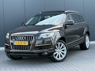 Audi Q7 3.0 TDI Quattro S-Line Facelift - Pano - Grijs Kenteken - Bosé - Leder - Trekhaak
