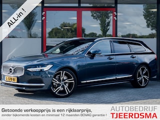 Volvo V90 2.0 T6 AWD Inscription Expression | Trekhaak (elektronisch) | Lederen Bekleding | Apple Carplay | Navigatie | Android Auto | Metallic Lak | Elektrische Kofferklep | Climate Control | Cruise Control Adaptief | Origineel Nederlands |
