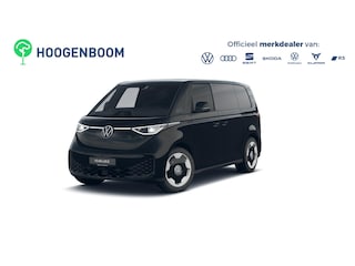 Volkswagen ID. Buzz Bedrijfswagens Anniversary Edition 4M 340 pk 250 kW elektromotor | Achteruitrijcamera (Rear View) inclusief 360 graden camera (Area View) | Assistance Pakket Plus | Digitale radio-ontvangst (DAB+) | Navigatie 'Discover Pro' | Anniversary Edition | Elektrische schuifdeur links en rechts |