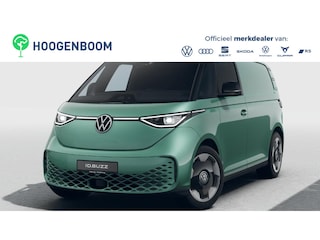 Volkswagen ID. Buzz Bedrijfswagens Anniversary Edition Elektromotor 250 kW (340 pk) | Elektrische schuifdeur rechts | Open en close plus pakket | DAB+ | Achteruitrijcamera | Achterlichten LED | Bijrijdersstoel in plaats van bijrijdersbank inclusief ISOFIX |