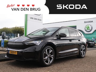 Skoda Enyaq iV 80 Sportline | Wegklapbare trekhaak | Achteruitrijcamera | Adaptieve cruise control | Stoel- & stuurverwarming |
