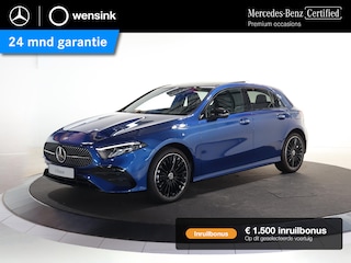 Mercedes-Benz A-klasse 250e Star Edition AMG Line | Panoramaschuifdak | Night | 19 inch AMG-velgen | Achteruitrijcamera