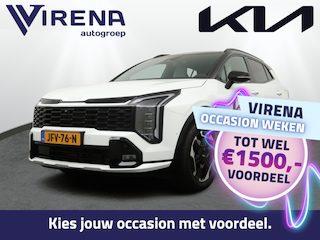 Kia Sportage 1.6 T-GDi Hybrid GT-PlusLine DEMO - Stoel ventilatie - Stoel/Stuur verwarming - Head-up display - Matrix led koplampen - Adaptive cruise control - Electrische achterklep - Harman Kardon Speakers - Geheugen stoel Bestuurderska - Fabrieksgaranteie t/m 19-09-2032