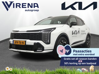 Kia Sportage 1.6 T-GDi Hybrid GT-PlusLine DEMO - Stoel ventilatie - Stoel/Stuur verwarming - Head-up display - Matrix led koplampen - Adaptive cruise control - Electrische achterklep - Harman Kardon Speakers - Geheugen stoel Bestuurderska - Fabrieksgaranteie t/m 19-09-2032
