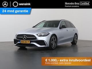 Mercedes-Benz C-klasse Estate 180 Business Solution AMG | Panoramadak | Night pakket | Memory stoelen | Keyless | Digital Light