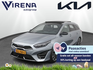 Kia Ceed Sportswagon 1.5 T-GDi GT-Line - Adaptive Cruise - Climate Control - Navigatie - Schuif/Kanteldak - DAB - Apple Carplay/Android auto Fabrieksgarantie 04-2032