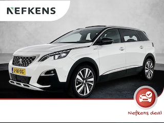 Peugeot 5008 1.2 GT-Line 130pk Automaat | Dealer Onderhouden | Climate Control | Navigatie | Cruise Control | Elektrische Verstelbare Bestuurdersstoel met Memory | Massagefunctie | Lederen Bekleding | Trekhaak | Achteruitrijcamera | Parkeersensoren Voor + Achter | LED | 19" Lichtmetalen Velgen | Apple Carplay/Android Auto |