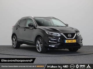 Nissan Qashqai 1.3 DIG-T Business Edition | Stoel en voorruitverwarming | Panormadak | half lederen bekleding | BOSE audio | Led-koplampen | Rondomzicht camera |