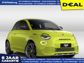 Abarth 500 Turismo 42 kWh UIT VOORRAAD LEVERBAAR - 8 JAAR GARANTIE
