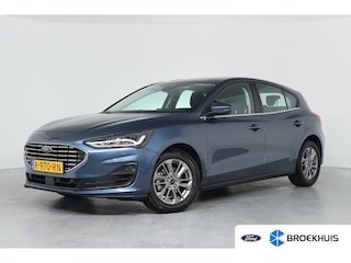 Ford Focus 1.0 EcoBoost Hybrid Titanium | 1e Eigenaar! | Winter Pack | Navi | LED | Keyless | Clima | Parkeersensoren V+A | Cruise | Lichtmetalen Velgen