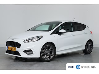 Ford Fiesta 1.0 EcoBoost ST-Line | Dealer Onderhouden! | 1e Eigenaar! | Navi by App | Airco | Cruise Control | Parkeersensoren | Lichtmetalen Velgen