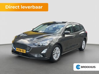 Ford Focus Wagon 1.0 EcoBoost Titanium Business LED | Keyless | Full map Navigatie | Parkeersensoren voor + Achter Carplay/android auto |