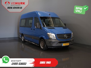 Mercedes-Benz Sprinter 213 2.2 CDI Aut. L2H2 €14.460,- Incl. BTW (BPM VRIJ) EXPORT Combi/ 9 Persoons/ Kombi/ 9P/ APK 7-'26/ Airco/ PDC