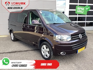 Volkswagen Transporter 2.0 TDI 140 pk DSG Aut. L2 Dubbel Cabine DC EXPORT 2.5t Trekverm./ Cruise/ Airco/ PDC V+A/ LMV