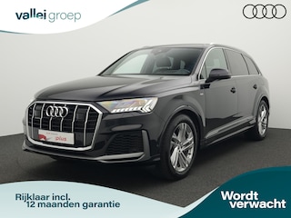 Audi Q7 55 TFSI e 381 pk Tiptronic quattro Pro Line Plus / S edition | Trekhaak | Head-up display | Stoelverwarming voor/achter | Achteruitrijcamera | Adaptive Cruise | 20 inch