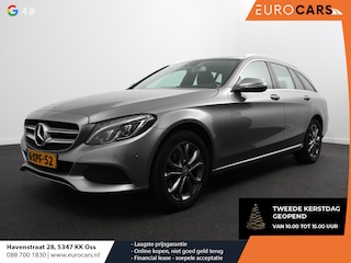 Mercedes-Benz C-klasse Estate 180 Ambition automaat Clima control leder navigatie lichtmetalen velgen parksensoren cruise control