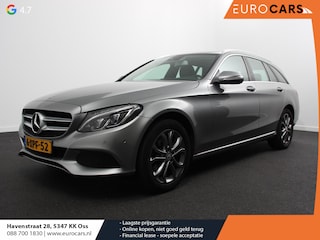 Mercedes-Benz C-klasse Estate 180 Ambition automaat Clima control leder navigatie lichtmetalen velgen parksensoren cruise control