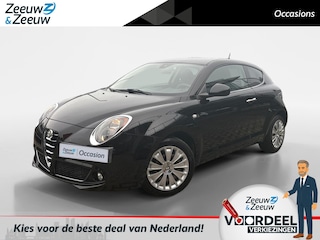 Alfa Romeo Mito 0.9 TwinAir Exclusive |Navigatie-pakket| Lederen bekleding| Cruisecontrol| 12 maanden Bovag garantie|