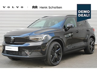 Volvo EX40 Single Motor Extended Range Ultra Black Ed. 82 kWh | Panoramisch schuif-/kanteldak | Harman/Kardon Audiosysteem | Elektrisch bedienbare voorstoelen | Adaptive Cruise Control | Pilot Assist | "Fish-Eye" 360 Graden Camera | Nubuck Bekleding | 20" Lichtmetalen Velgen | Warmtepomp