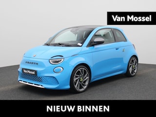 Abarth 500 Scorpionissima 42 kWh AUTOMAAT | PANORAMADAK | ALCANTARA BEKLEDING & STUUR | CAMERA | NAVIGATIE | CRUISE | CLIMA | WINTERPAKKET | APPLE CARPLAY | ABARTH |