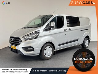 Ford Transit Custom 131pk Automaat L2H1 Trend Dubbele Cabine 2x Schuifdeur Navigatie Apple Carplay/Android Auto Cruise control Airco Euro6