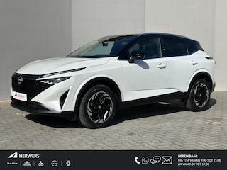 Nissan Qashqai 1.3 MHEV Xtronic N-Connecta / Nieuw Model / Facelift / Cold Pack / Elektrische Achterklep / Head-up Display / All Season banden / Apple carplay / Android auto / Adaptieve cruise control