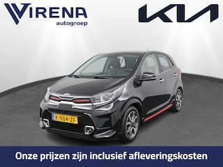 Kia Picanto 1.0 DPi GT-Line - Climate control - Achteruitrij camera - Keyless entry - Navigatie - Cruise control Fabrieksgarantie t/m 05-2028
