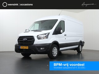 Ford Transit 350 | 2.0 TDCI | L3 H2 | Trend | TREKHAAK 2500KG AHW | CLIMATE CONTROL | NAVIGATIE | PARKEERSENSOREN V+A | CRUISE CONTROL | BIJRIJDERSBANK | LAADRUIMTE PAKKET | APPLE CARPLAY / ANDROID AUTO | STOEVERWARMING