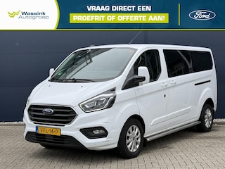 Ford Transit Custom GB 2.0 TDCi 170PK 300 L2H1 Automaat Limited | Navigatie | Leder | Xenon | Dubbel Cabine | Camera