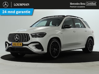 Mercedes-Benz GLE Mercedes-AMG 53 Hybrid 4MATIC+ Trekhaak | Panoramadak | Burmester® | 22 Inch AMG Velgen | Alarm Klasse 3 |  Memory Voorstoelen | 360°-Camera. Inclusief 24 maanden MB Certified garantie voor Europa.