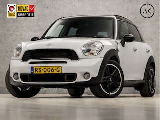 Mini Countryman 1.6 Cooper S Sport 184Pk Automaat (PANORAMADAK, NAVIGATIE, XENON, STOELVERWARMING, LEDER, GETINT GLAS, ZWART HEMEL, NIEUWSTAAT)