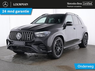 Mercedes-Benz GLE AMG 53 Hybrid 4MATIC+ Trekhaak | Panorama Schuif-Kanteldak | Burmester® | 22 Inch AMG Velgen | Distronic | Memory Voorstoelen | 360°-Camera. Inclusief 24 maanden MB Certified garantie voor Europa.