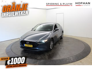 Mazda 3 2.0 e-SkyActiv-X M Hybrid 186pk Camera Head-Up Cruise Dhoek Stoel + Stuur ver