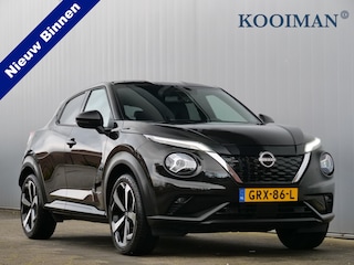 Nissan Juke 1.6 Hybrid N-Design 143pk Tekna Navigatie / Leer / LED / 19Inch / Trekhaak