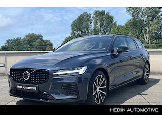 Volvo V60 2.0 T6 Plug-in hybrid AWD Plus Dark | Verwarmbare voorruit | Trekhaak | 360 Camera | Harman/Kardon Audio | Sportstoelen met Geheugen |