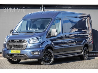 Ford Transit L3H2 | 2.0Tdci 165Pk | 3.500Kg trekgewicht | 350 | Raptor Edition | 2x Schuifdeur | Nieuw Model | Chrome Blue