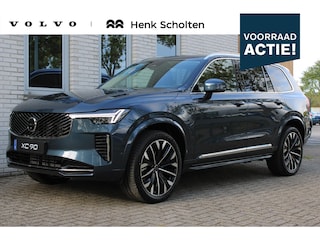 Volvo XC90 2.0 T8 Plug-in hybrid AWD Ultra Bright Denim Blue | Nappa leder met ventilatie Charcoal | Bowers & Wilkins audio | Getint en gelamineerd glas | Luchtvering met FOUR-C | Google navigatie | Massage functie voorstoelen