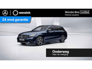 Mercedes-Benz C-klasse Estate 180 Business Solution AMG Night | Panoramadak | Stoelverwarming | Widescreen | Sfeerverlichting |