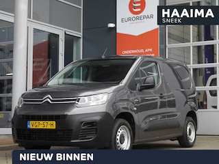 Citroën Berlingo 1.5 BlueHDI Control | 3 zits | Trekhaak | Airco | Elektrische ramen en spiegels | Schuifdeur rechts | Centrale deurvergrendeling met afstandsbediening