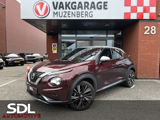 Nissan Juke 1.0 DIG-T N-Design // ADAPT. CRUISE // BOSE AUDIO // LEDER-ALCANTARA // 360 CAMERA // DODEHOEK // NAVI+CARPLAY // KEYLESS //