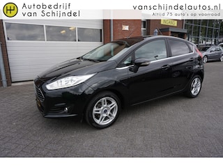 Ford Fiesta 1.0 ECOBOOST 101PK TITANIUM 5DRS ORIGINEEL NEDERLANDS NAVIGATIE AFN.TREKHAAK PARKEERSENSOREN AUT.AIRCO CRUISECONTROL BLUETOOTH 15INCH LMV 4X ELECTR.RAMEN/SPIEGELS