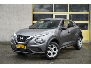 Nissan Juke 1.0 DIG-T Acenta BJ2020 Lmv 17" | Led | Achteruitrijcamera | App-Connect | Airco | Cruise control | Zwarte hemel | Getint glas
